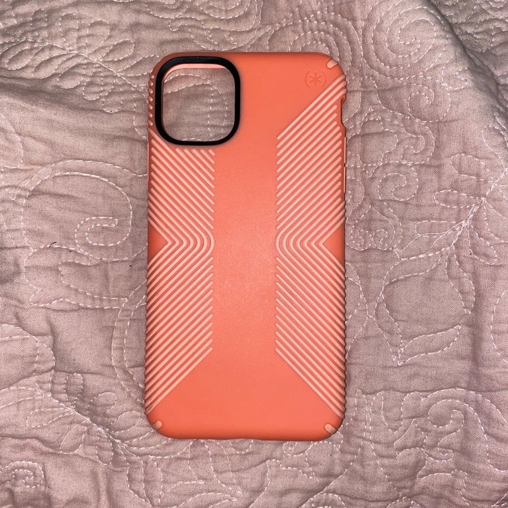 iPhone 11 Pro Max coral speck case
